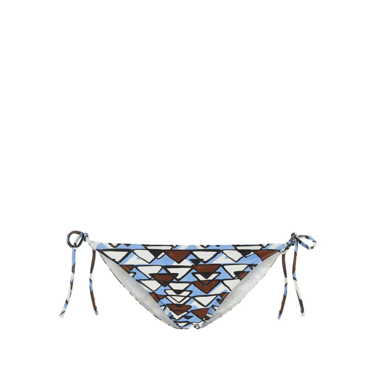geometric-print bikini bottoms
