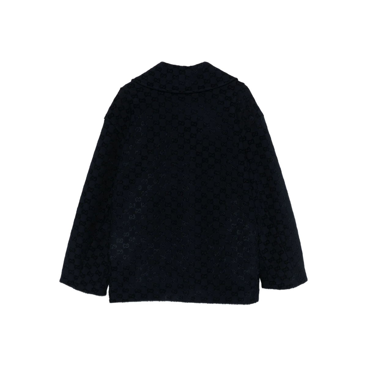 GG-pattern Peter Pan-collar jacket - Img 2