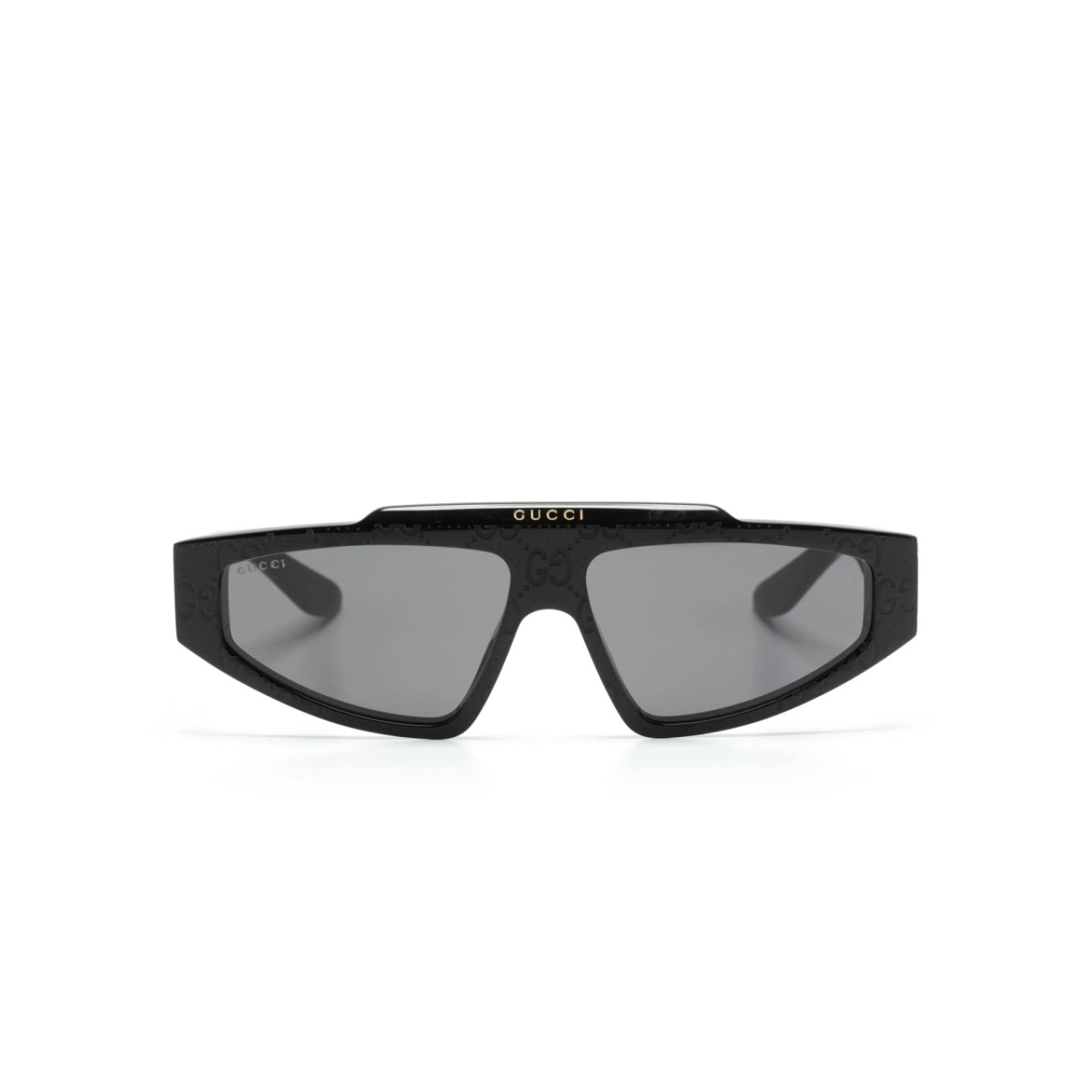 GG-supreme geometric-frame sunglasses