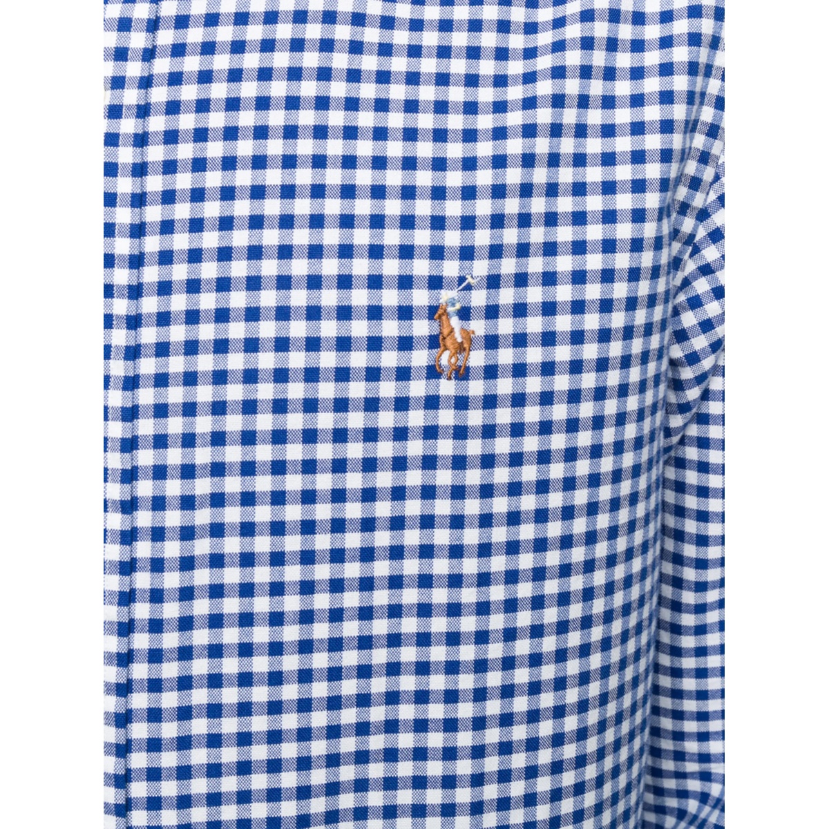 gingham button-down shirt - Img 5