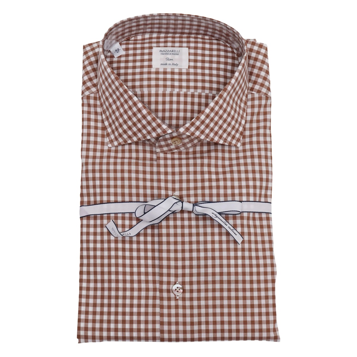 gingham check shirt