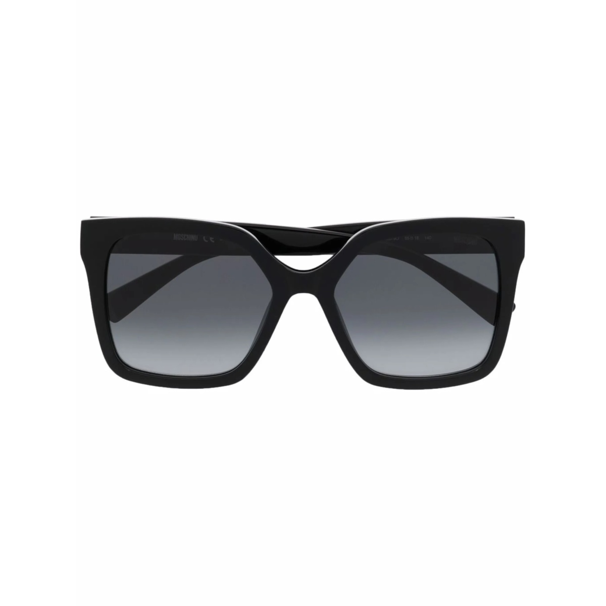 gradient oversize-frame sunglasses