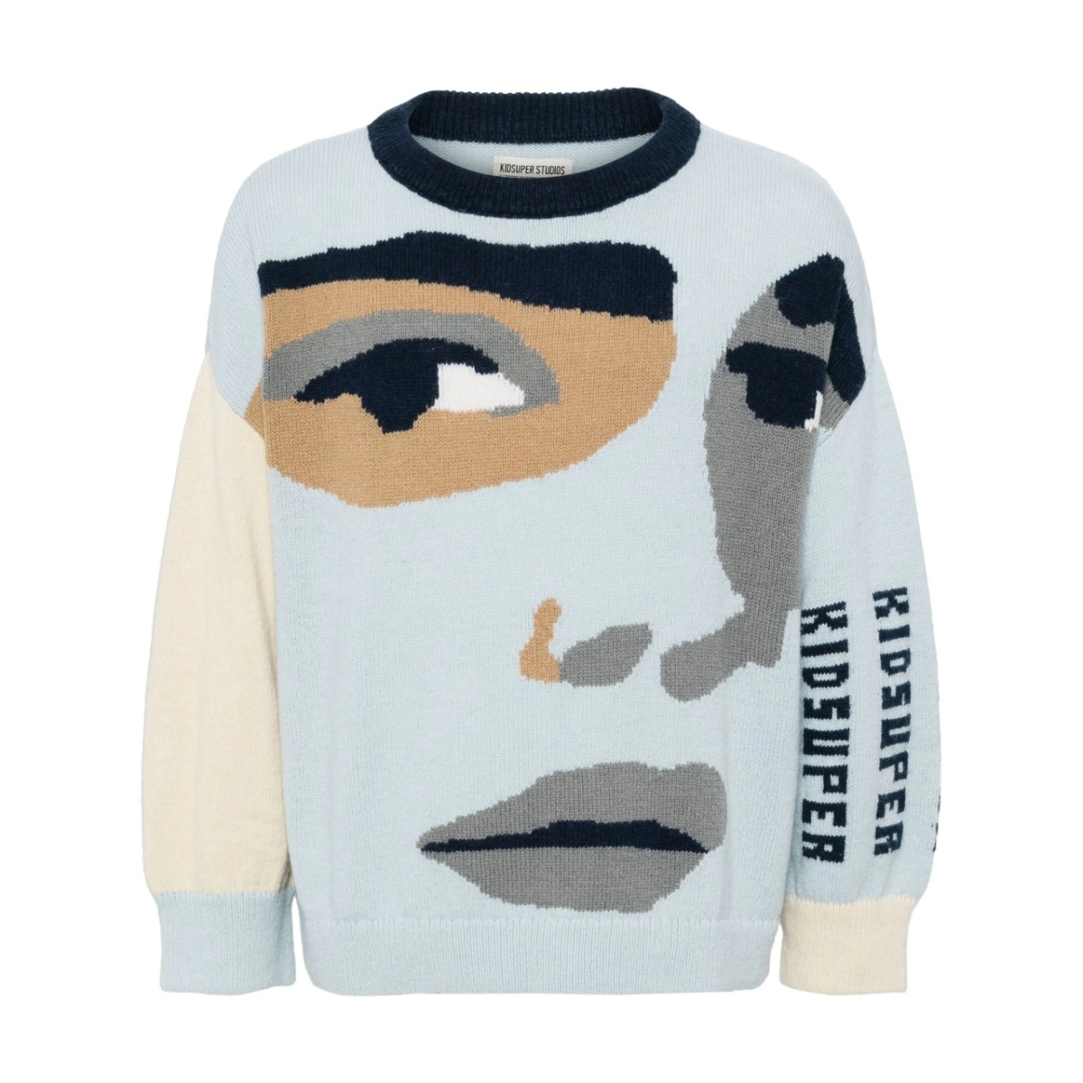 graphic print jumper