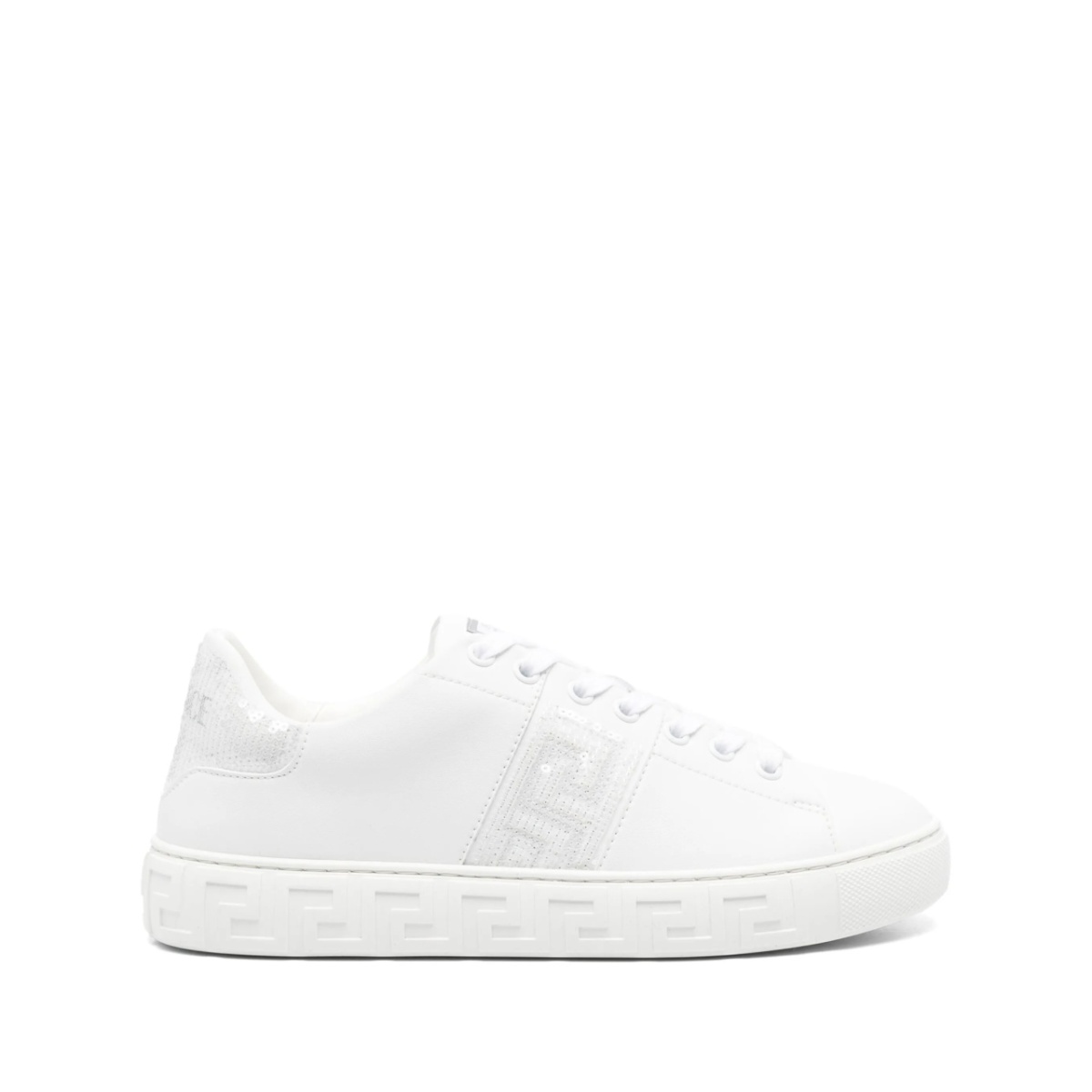 Greca-embellished sneakers