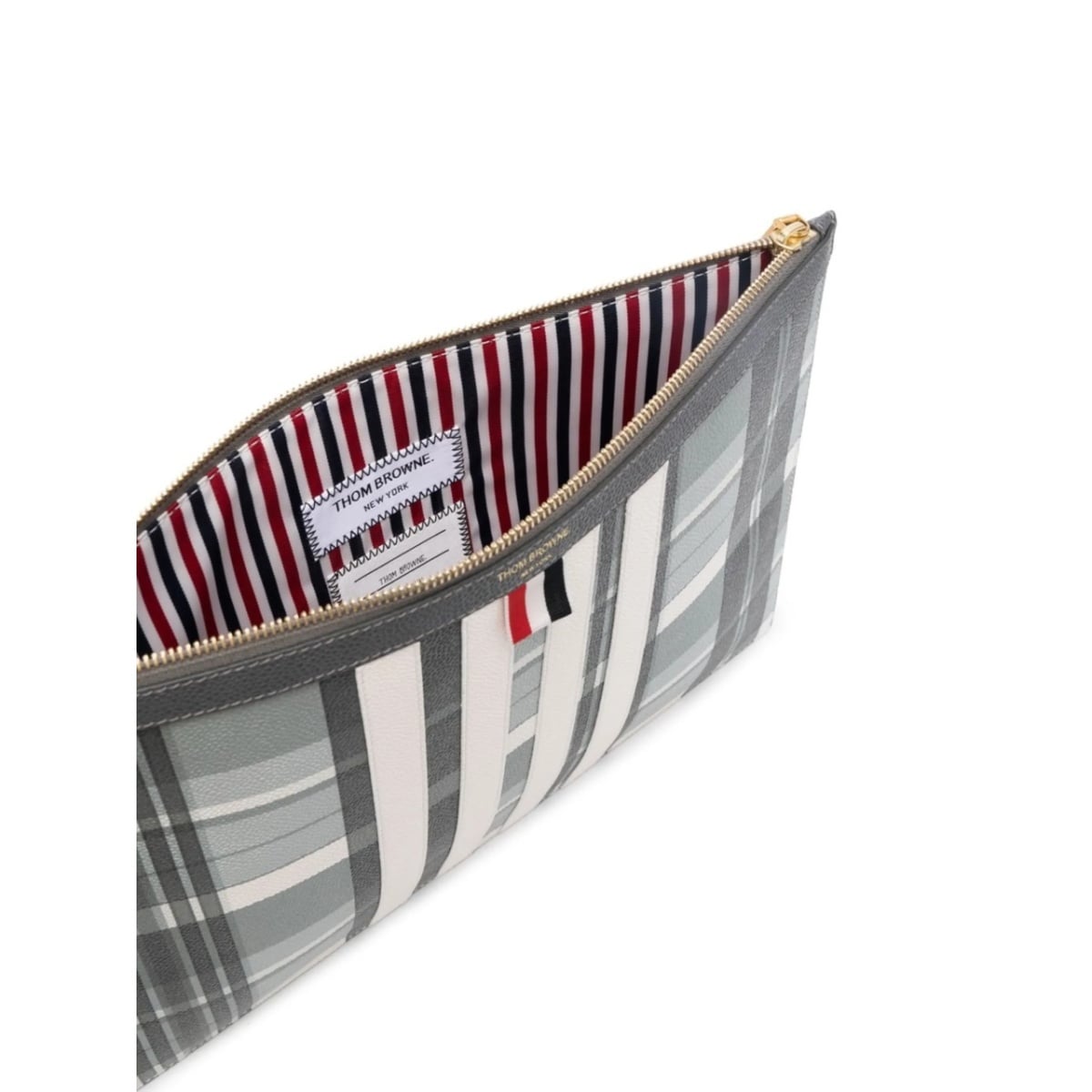 grosgrain-loop trim clutch bag - Img 5