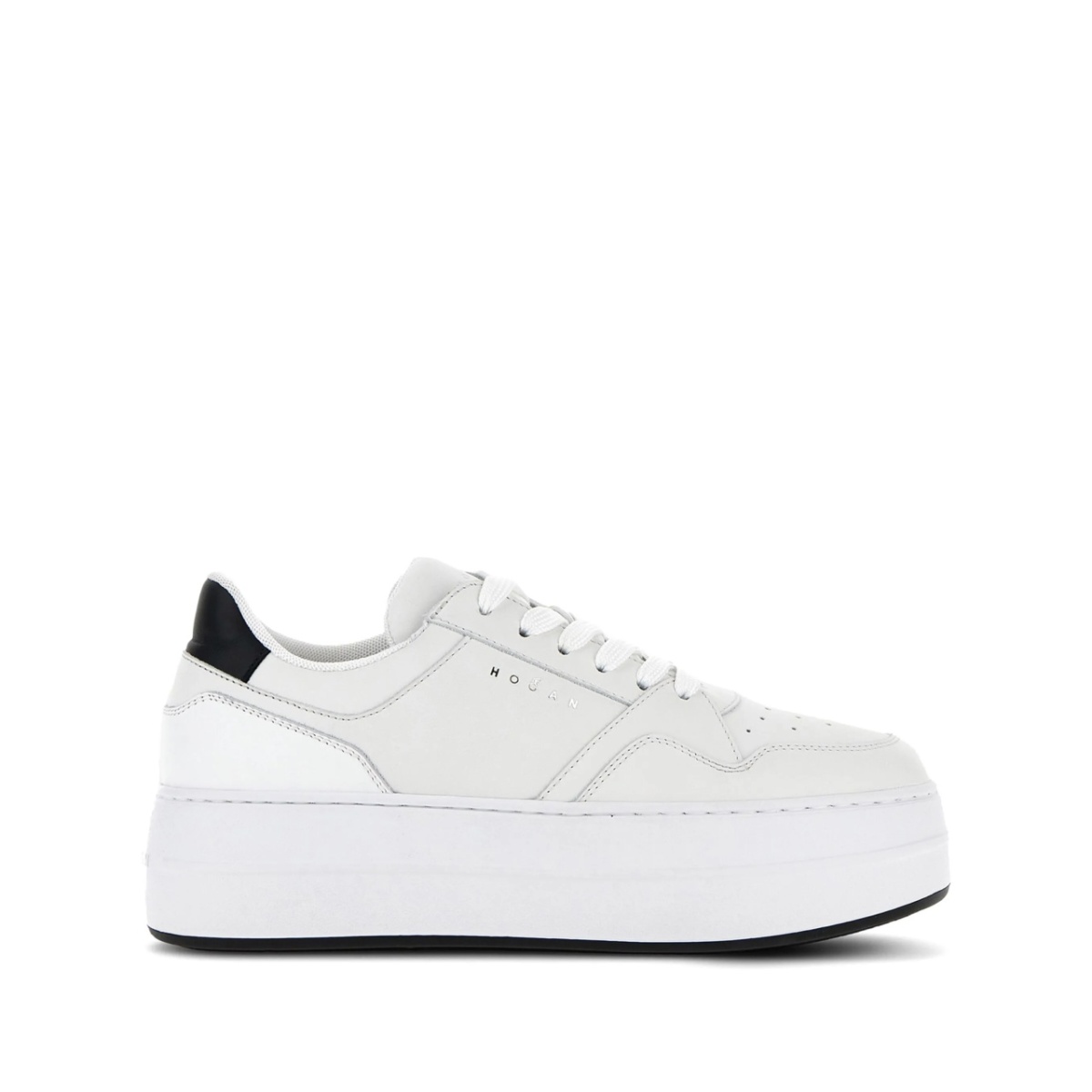 H670 flatform leather sneakers