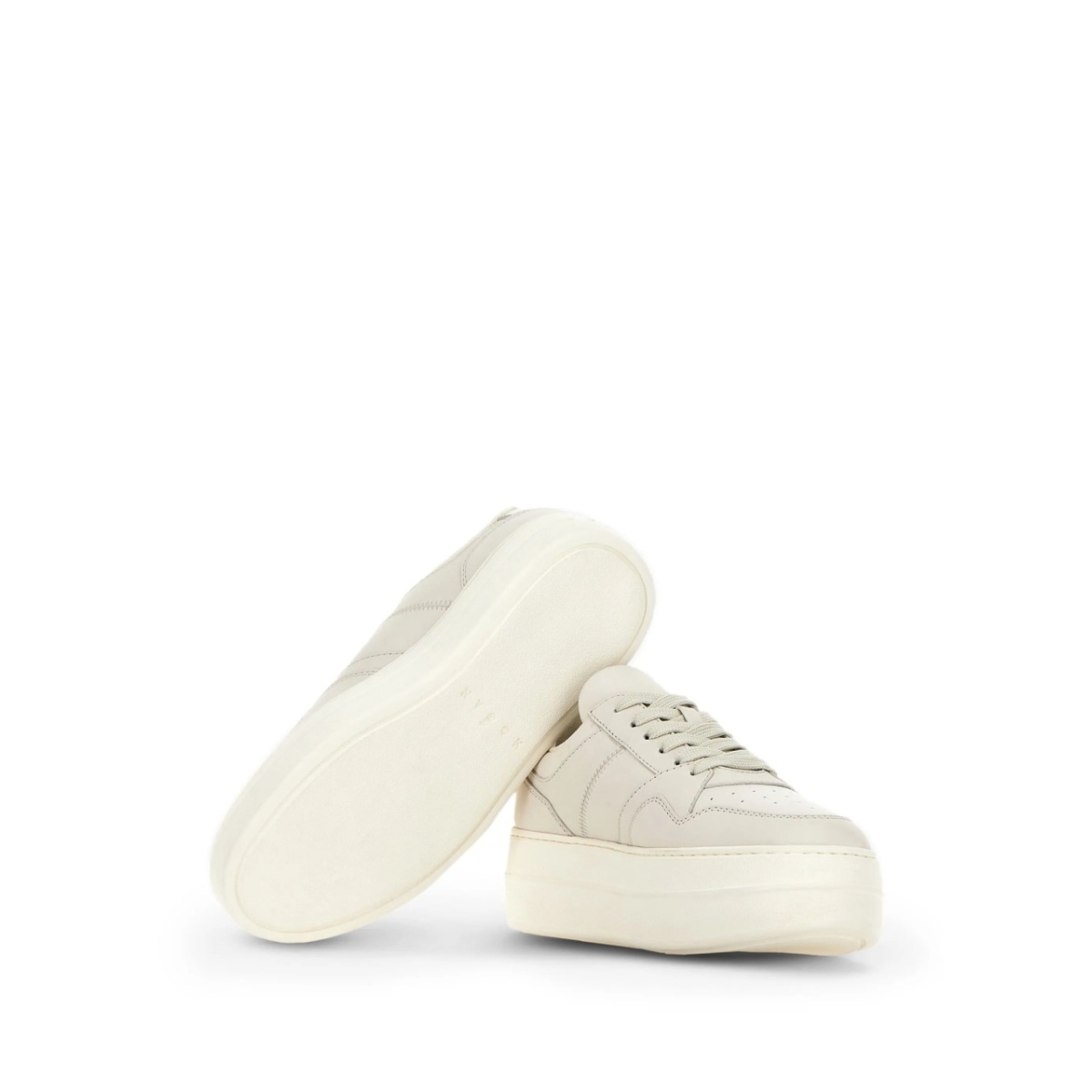 H670 flatform leather sneakers - Img 4