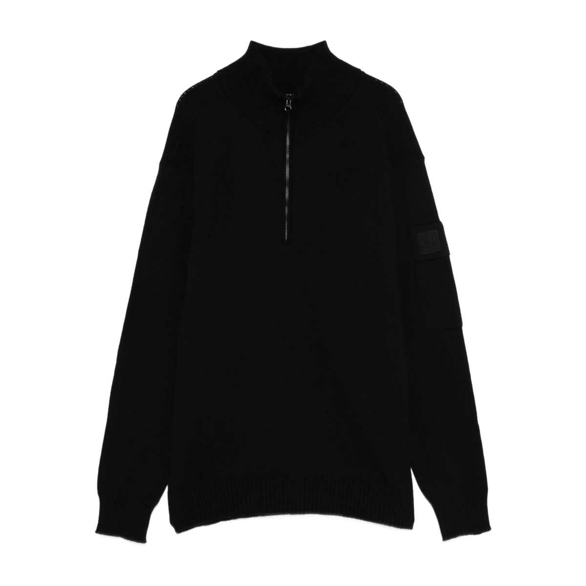 half-zip sweater