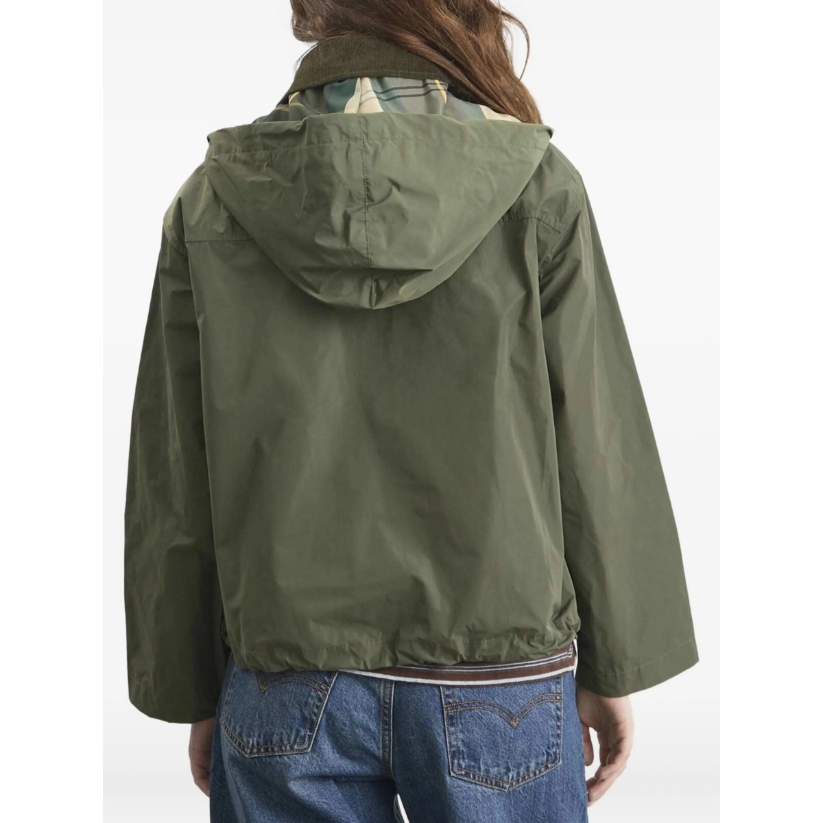 hooded corduroy-collar jacket - Img 3