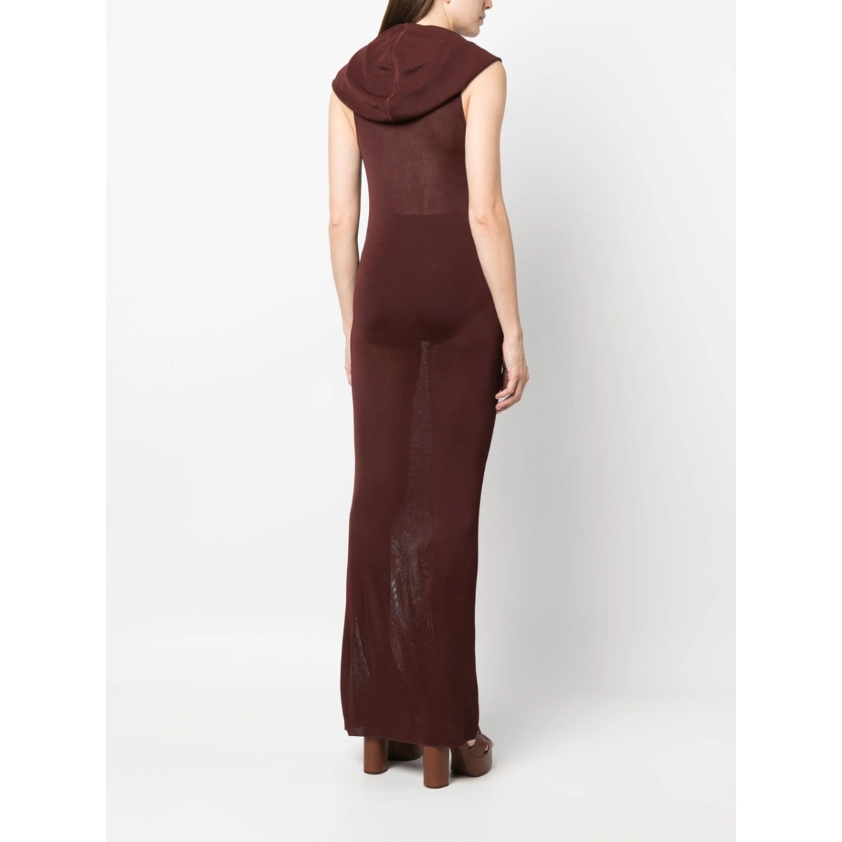 hooded maxi dress - Img 4