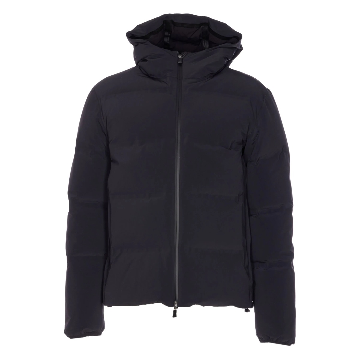 hooded padded jacket