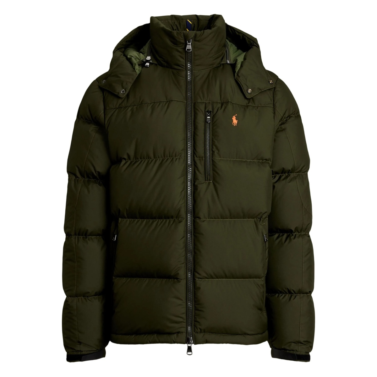 hooded puffer jacket