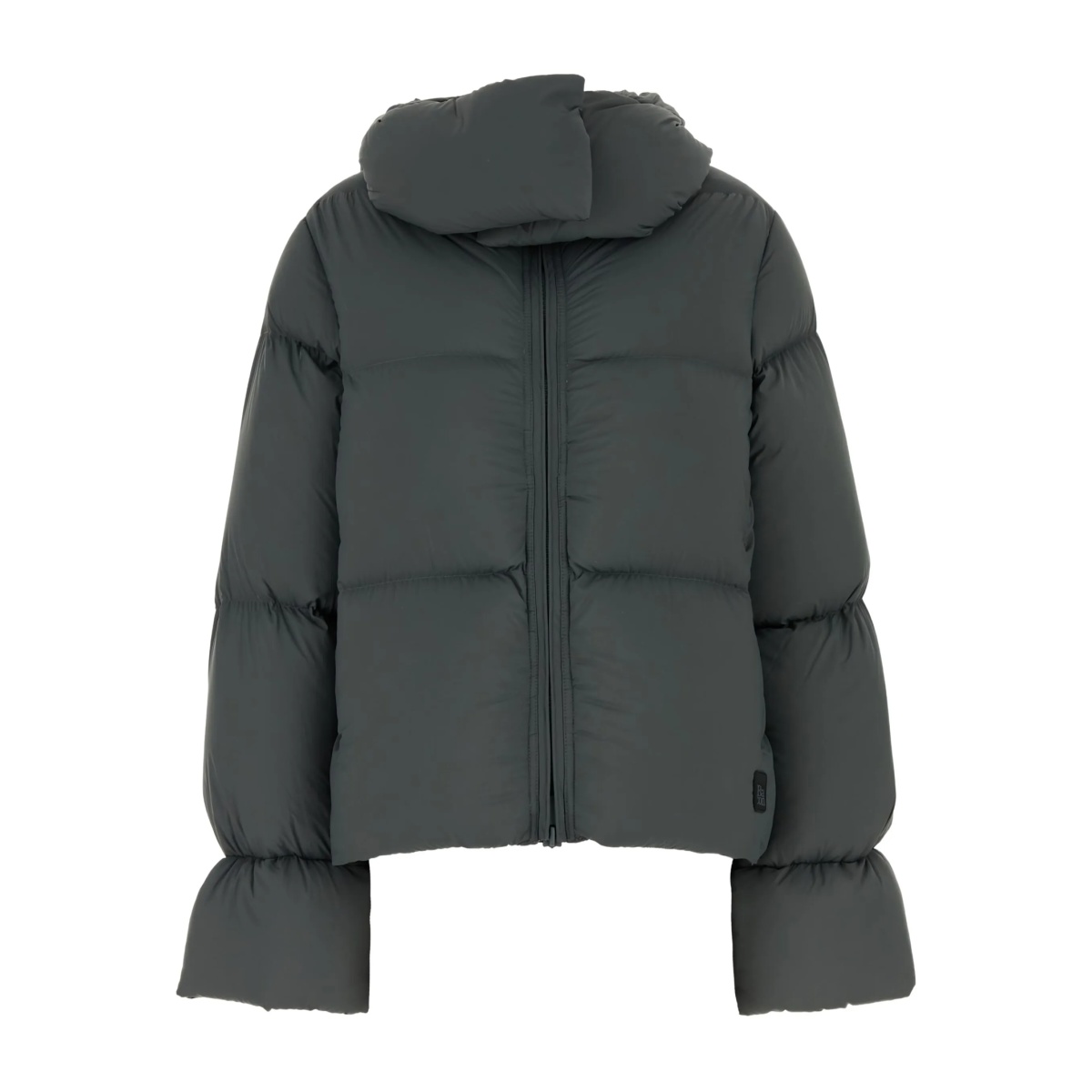 hooded puffer jacket