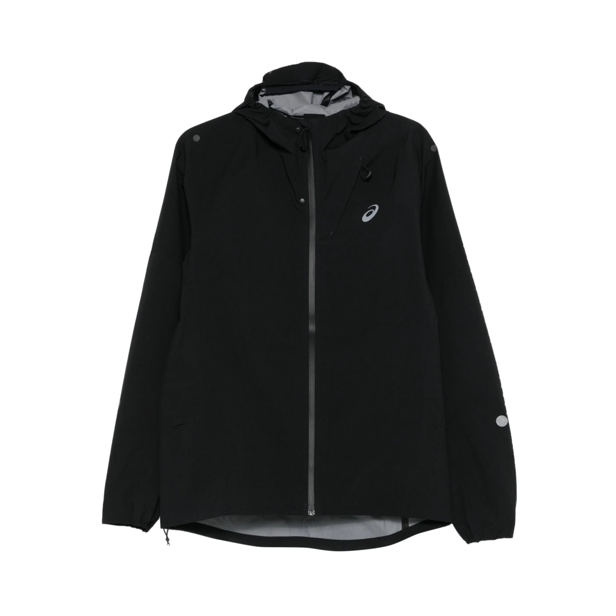 hooded zip-up jacket