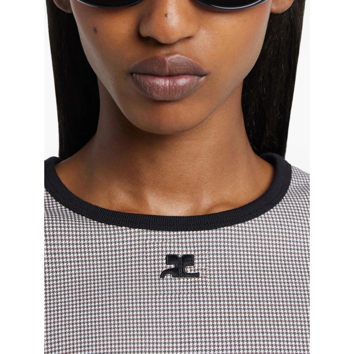 houndstooth T-shirt - Img 4