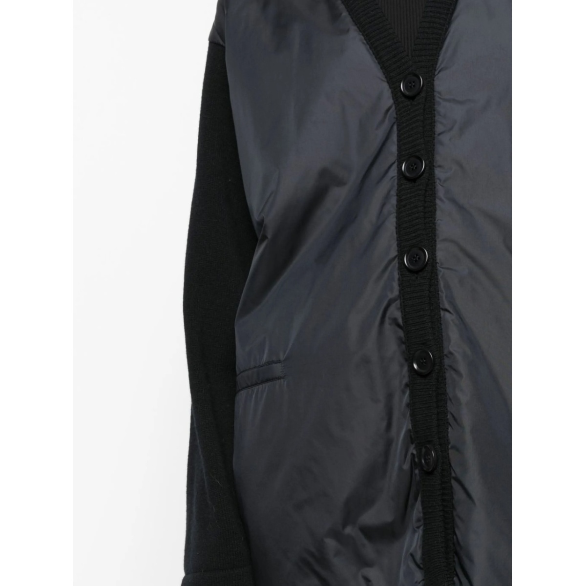 hybrid button-up cardigan - Img 5