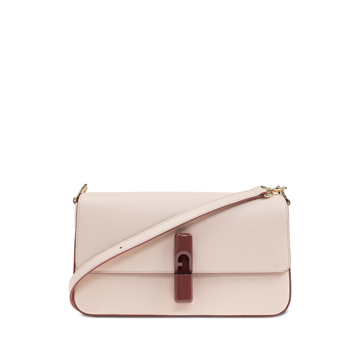 Iride leather crossbody bag