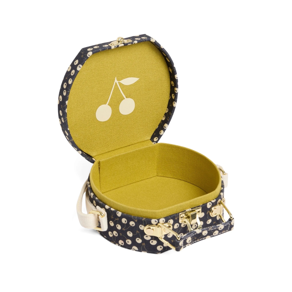 Jadore cherry-print round shoulder bag - Img 4