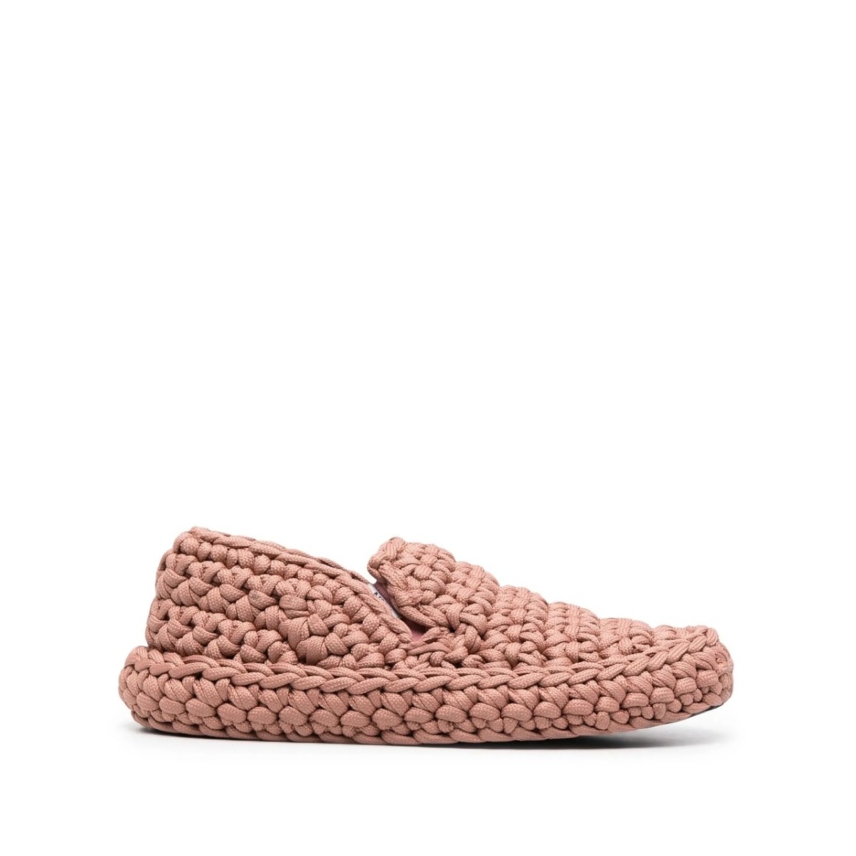knitted slip-on sneakers