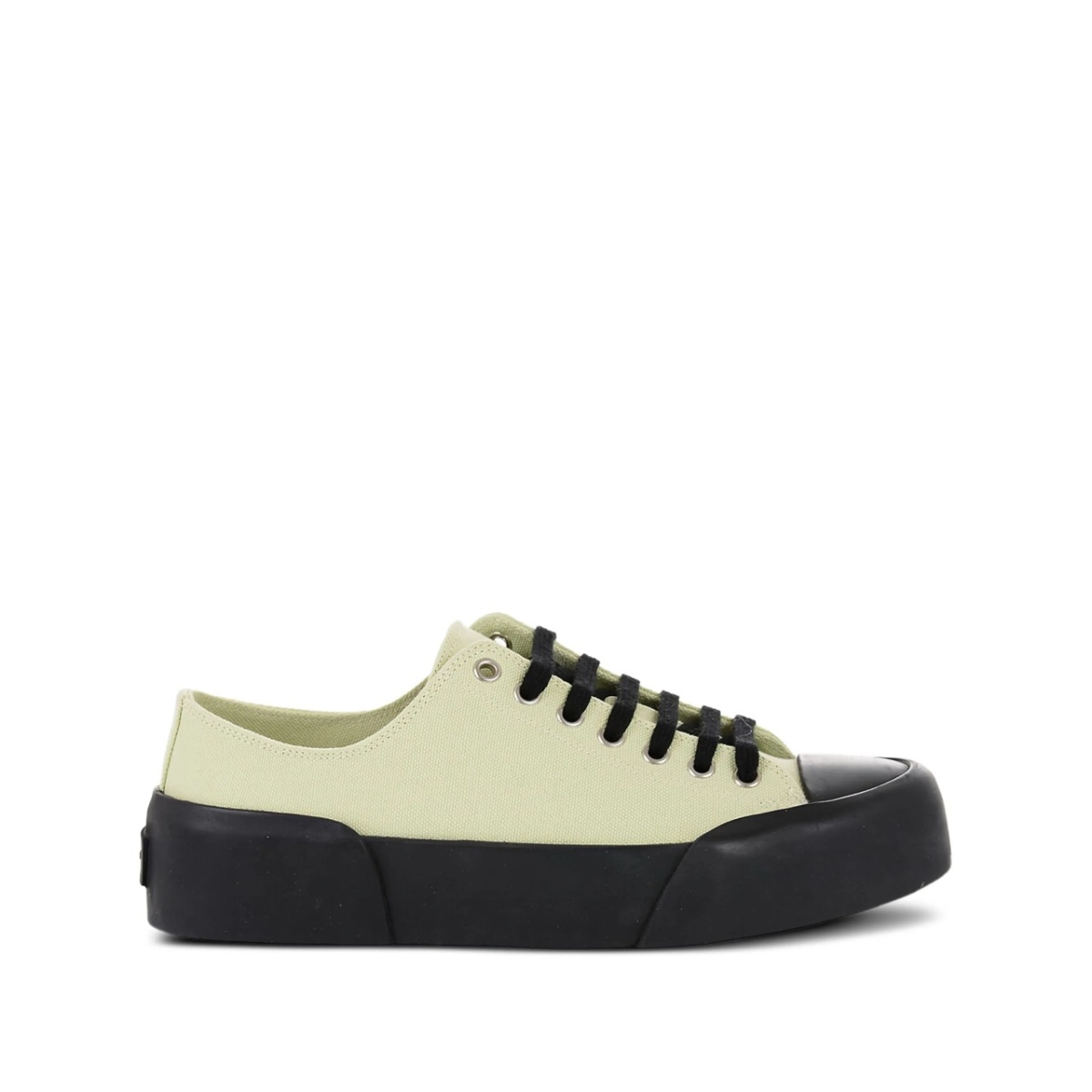 lace-up canvas sneakers