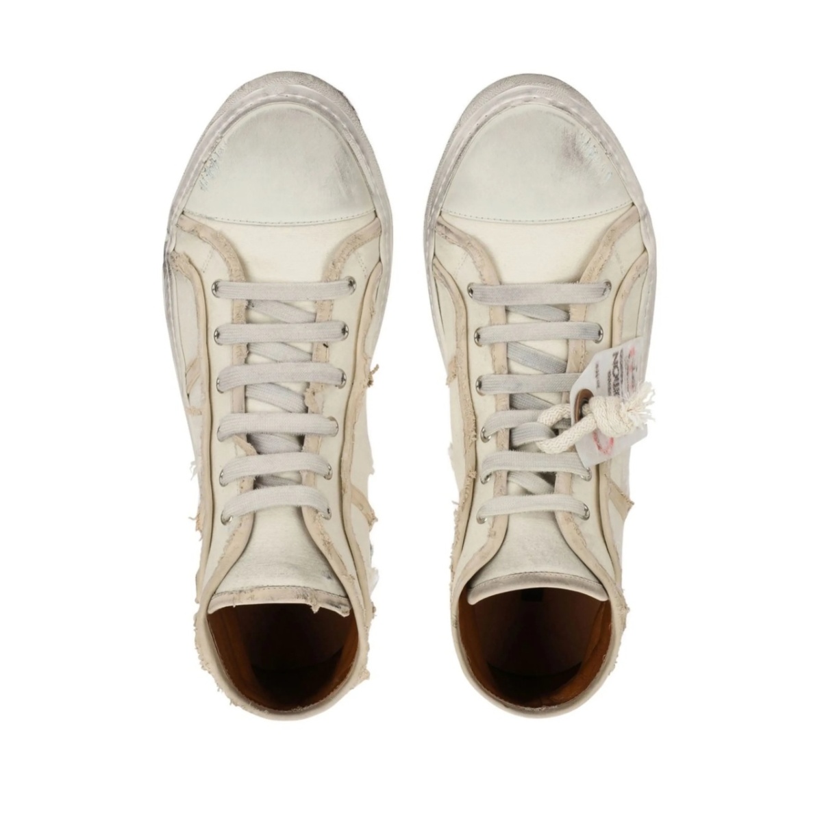 lace-up mid-top sneakers - Img 4