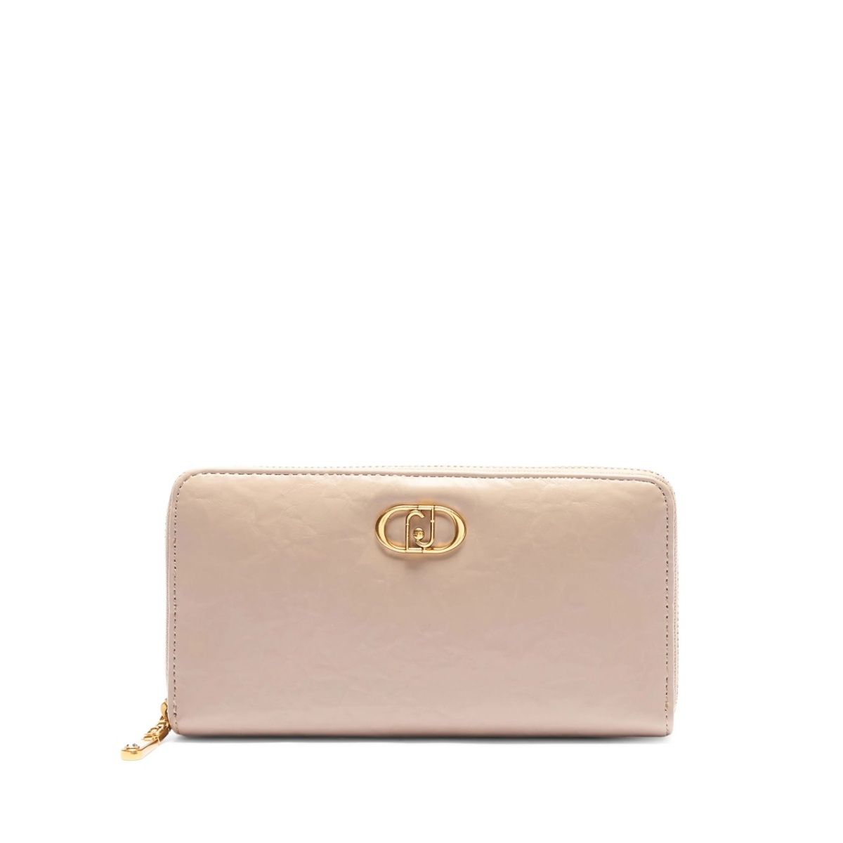 large zip-around purse