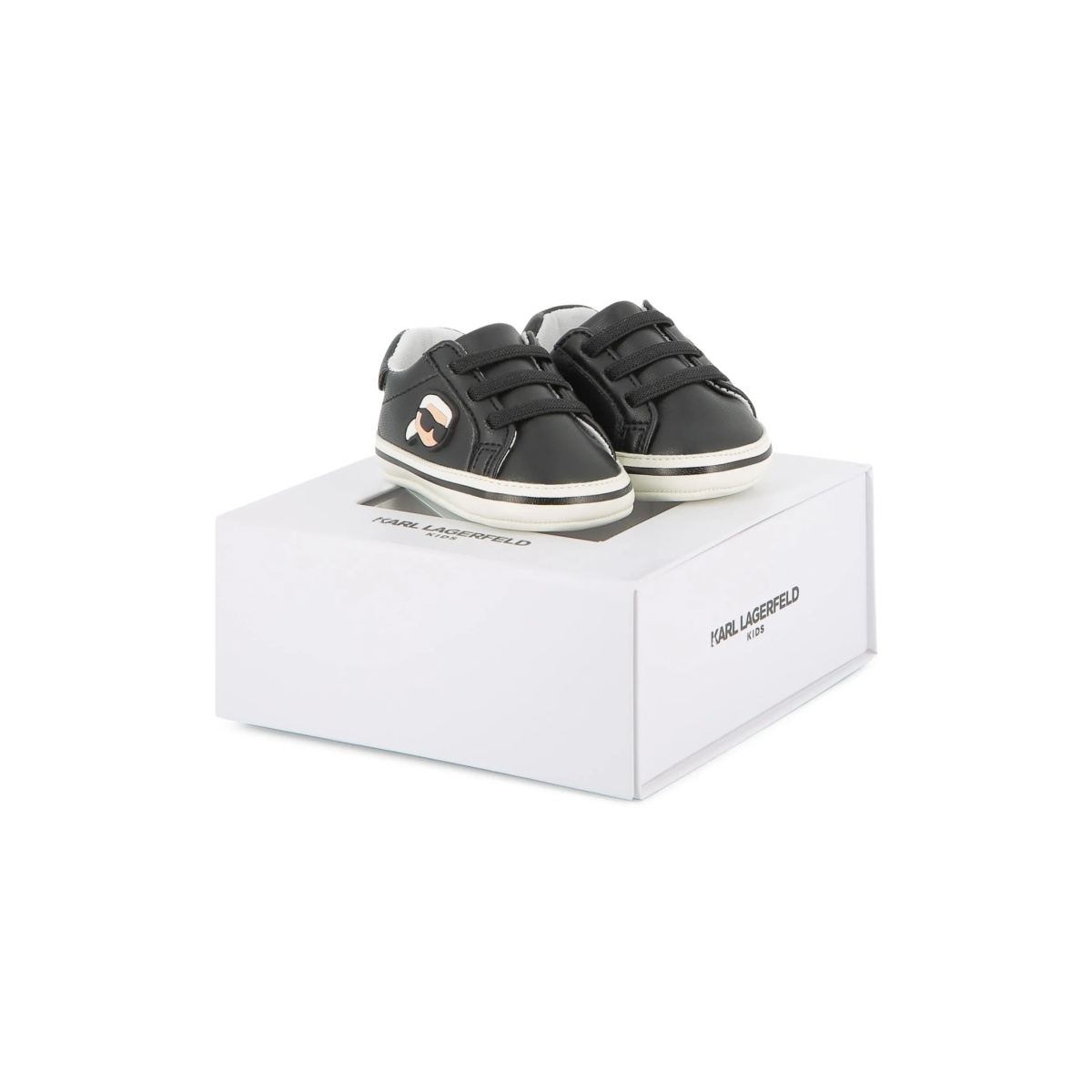leather lace-up sneakers - Img 2
