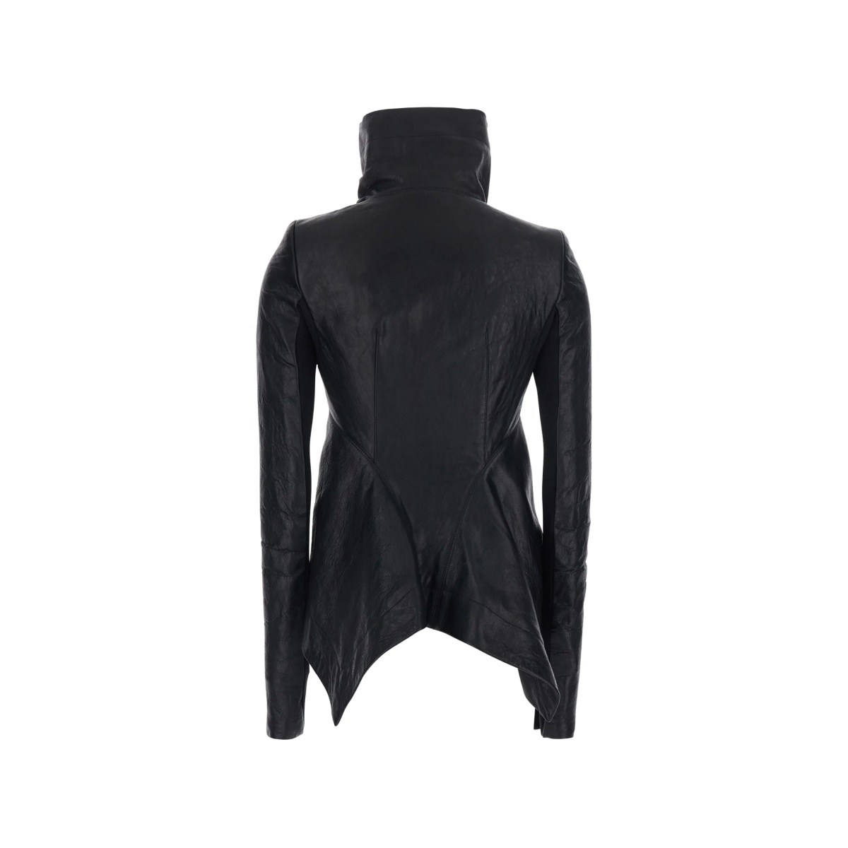 leather zip-up jacket - Img 3