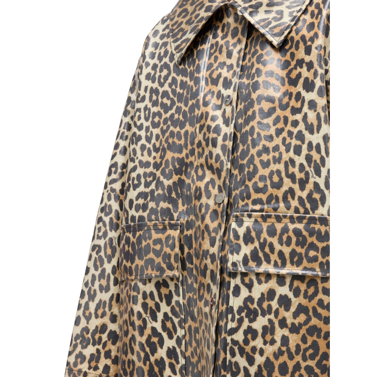 leopard-print jacket - Img 4