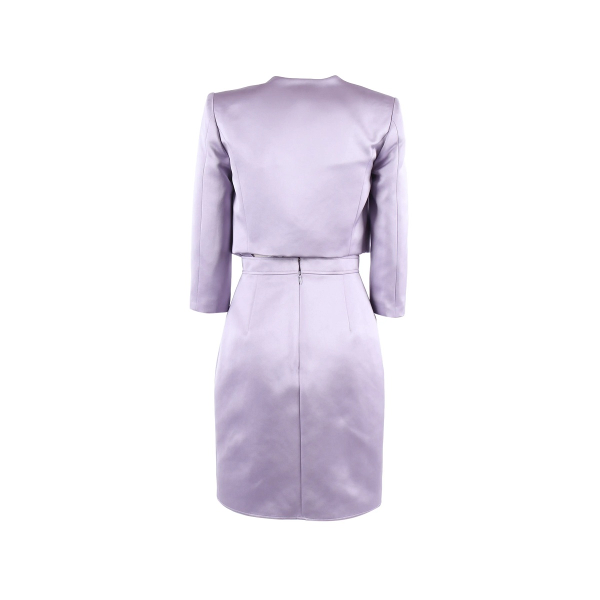letter embellished jacket and dress set - Img 2