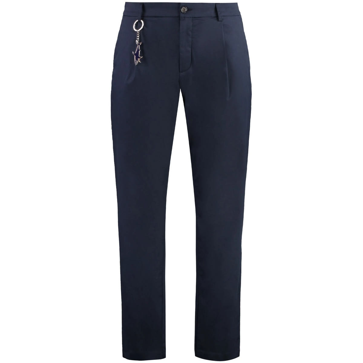 logo-appliqué trousers