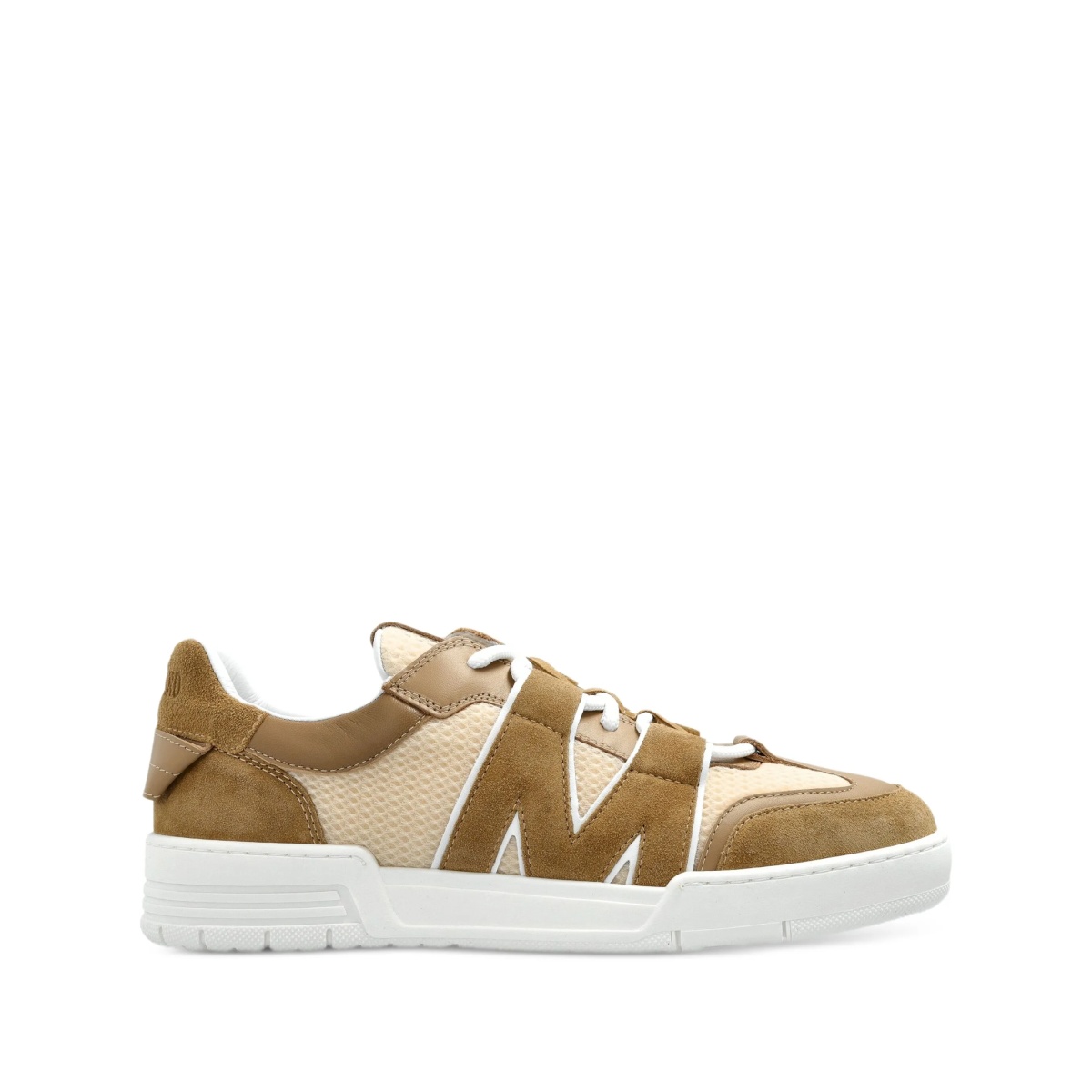 logo-debossed mesh sneakers