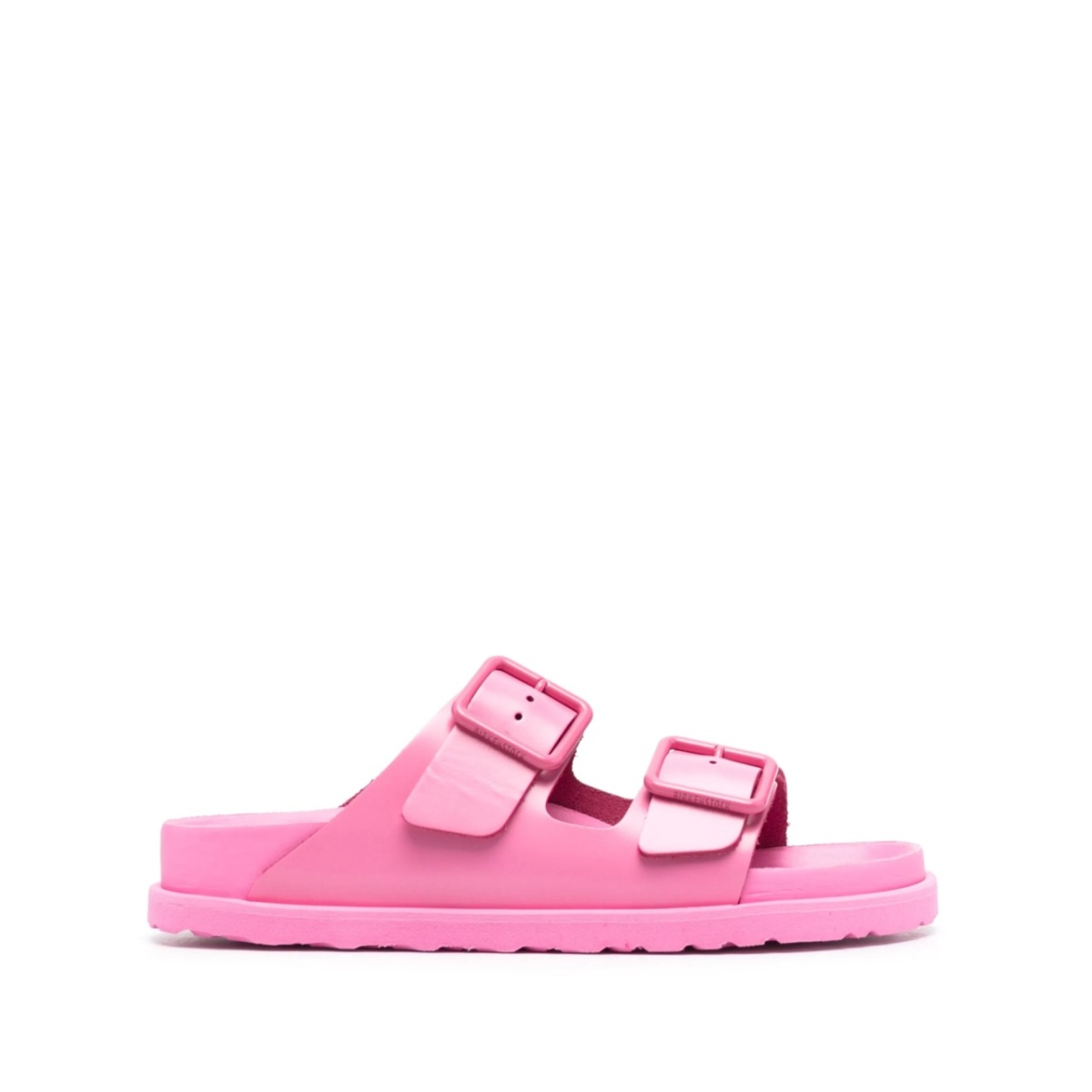 logo-embossed open-toe slides