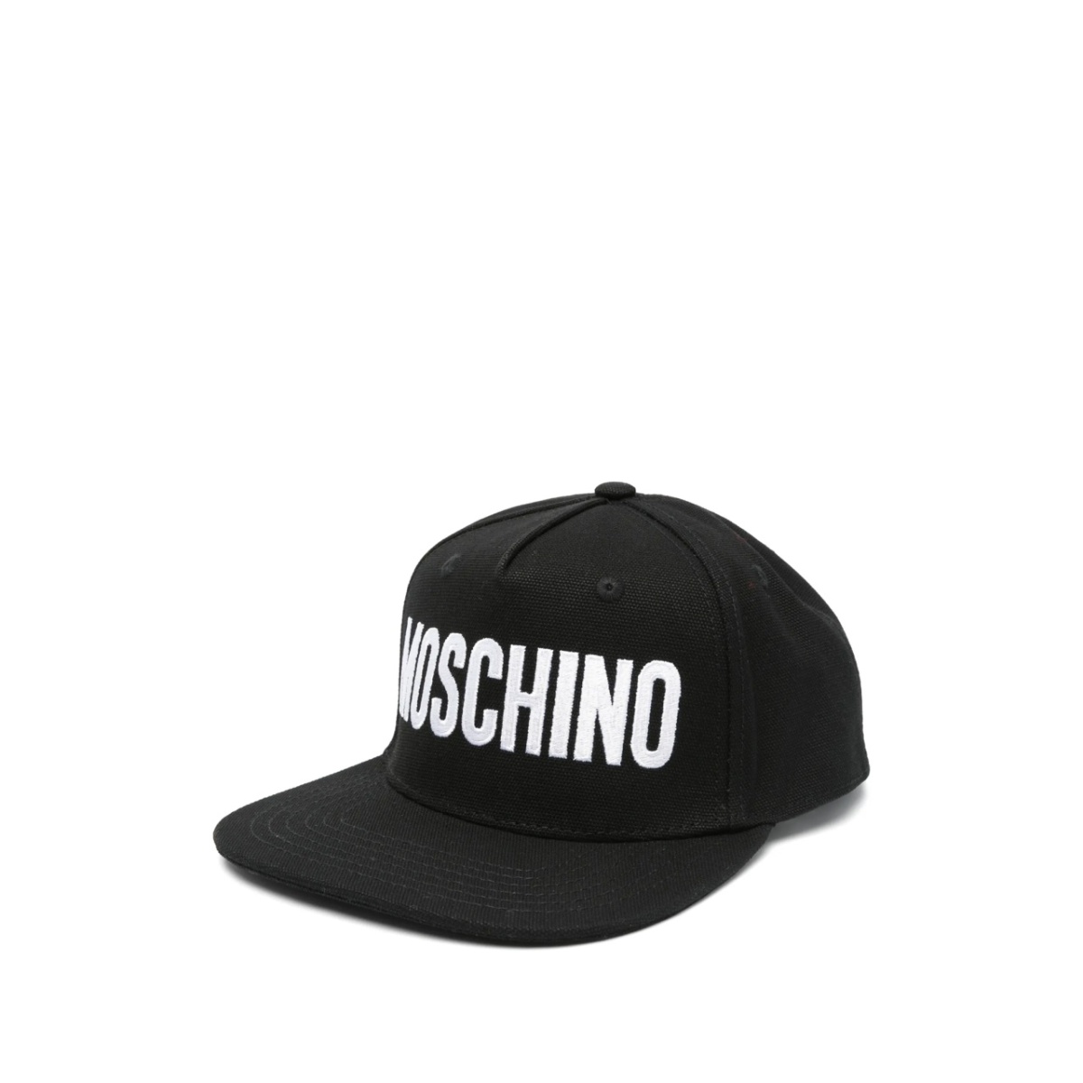 logo-embroidered canvas hat