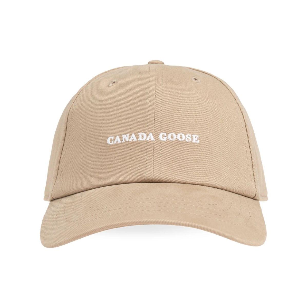 logo-embroidered cap
