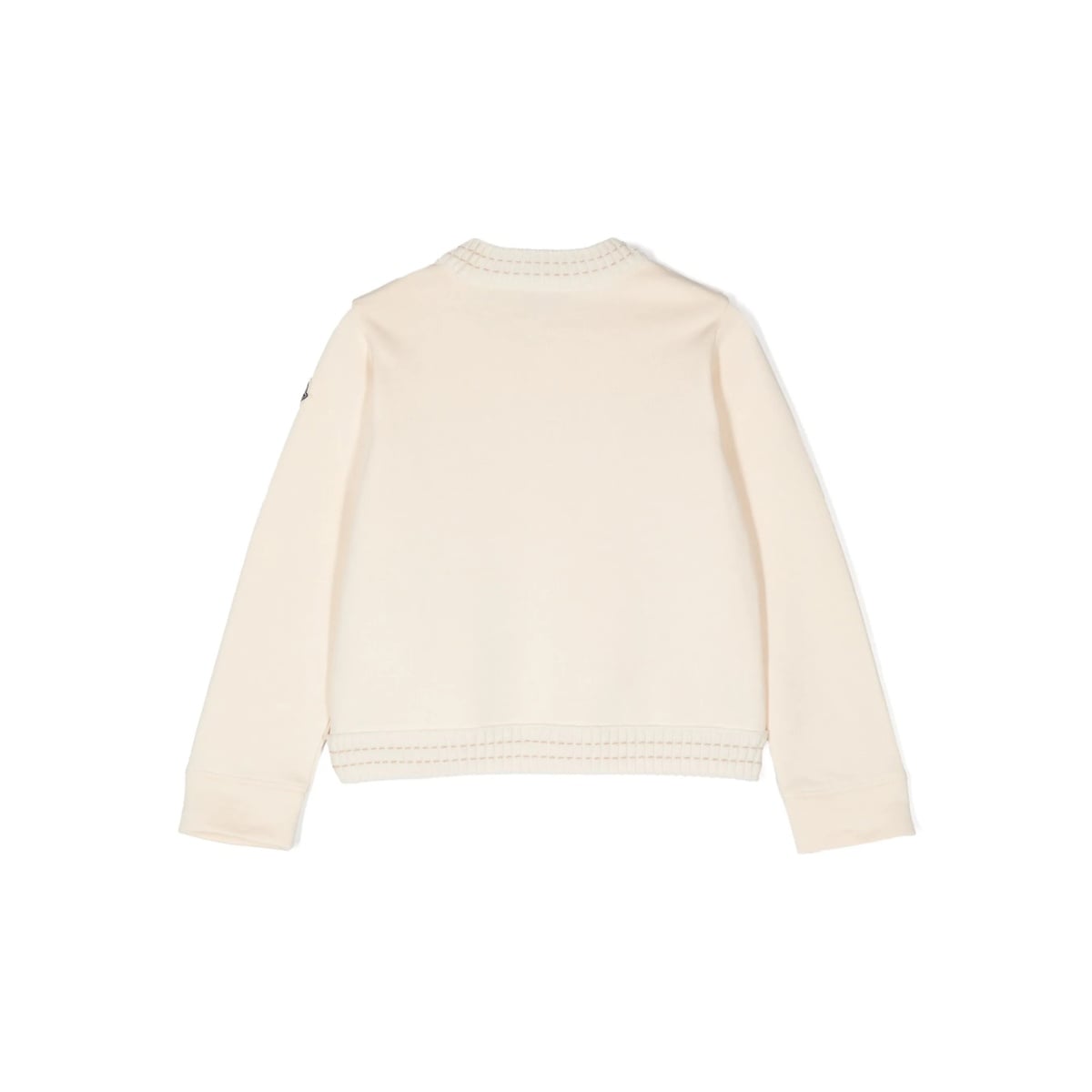 logo-embroidered cotton sweatshirt - Img 2