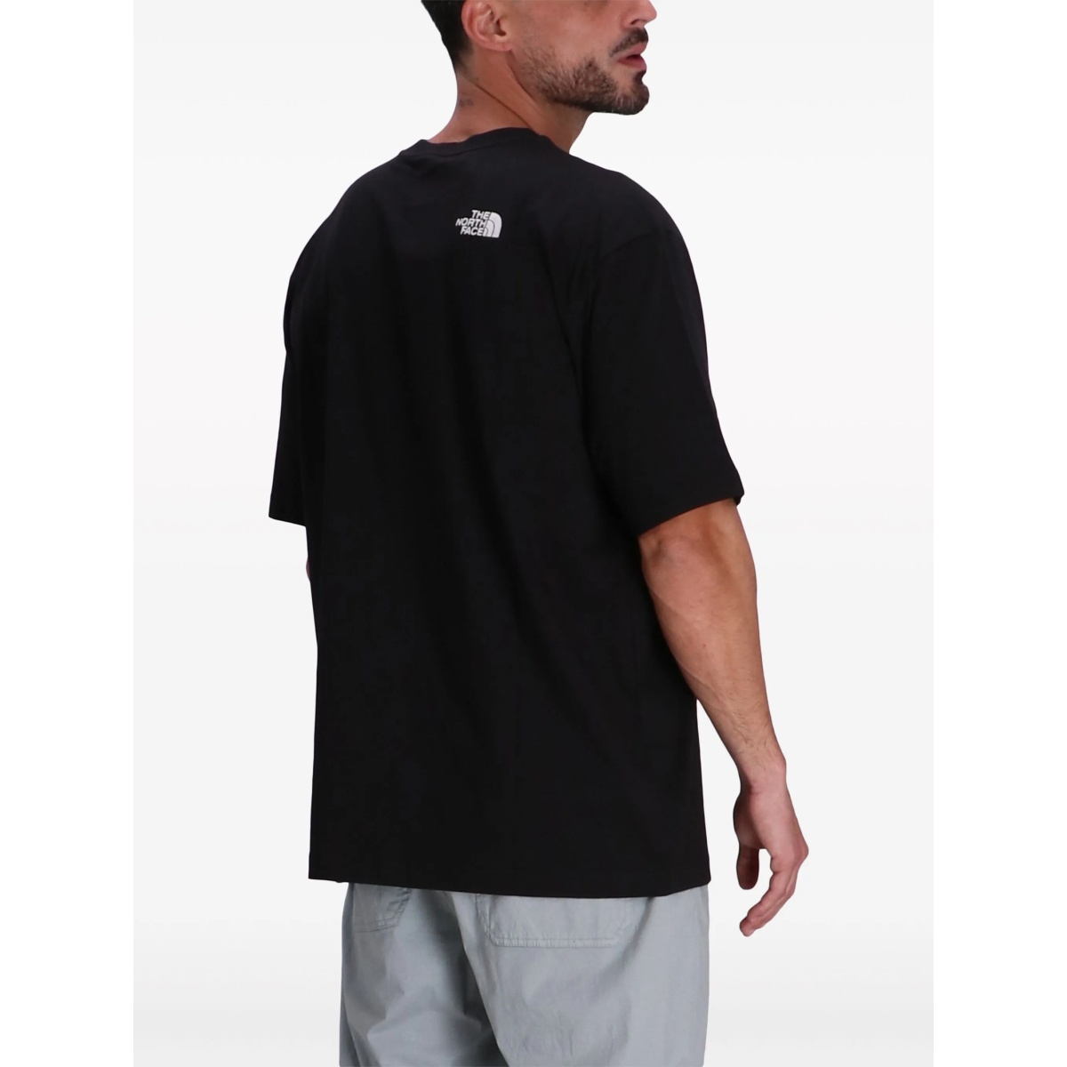 logo-embroidered cotton T-shirt - Img 4