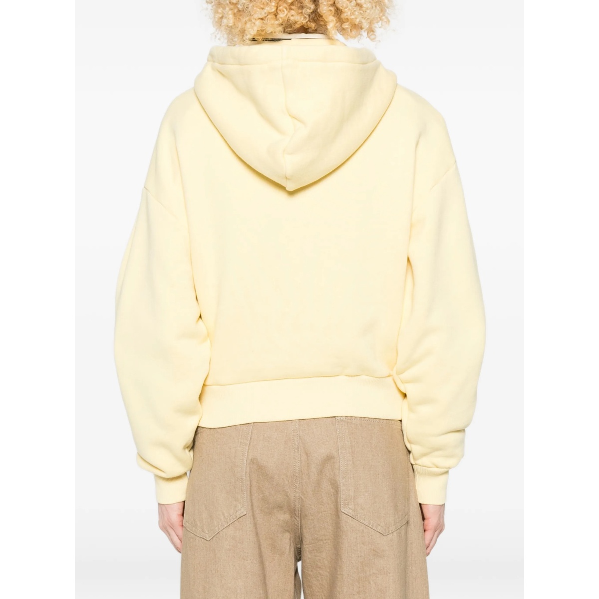 logo-embroidered hoodie - Img 4