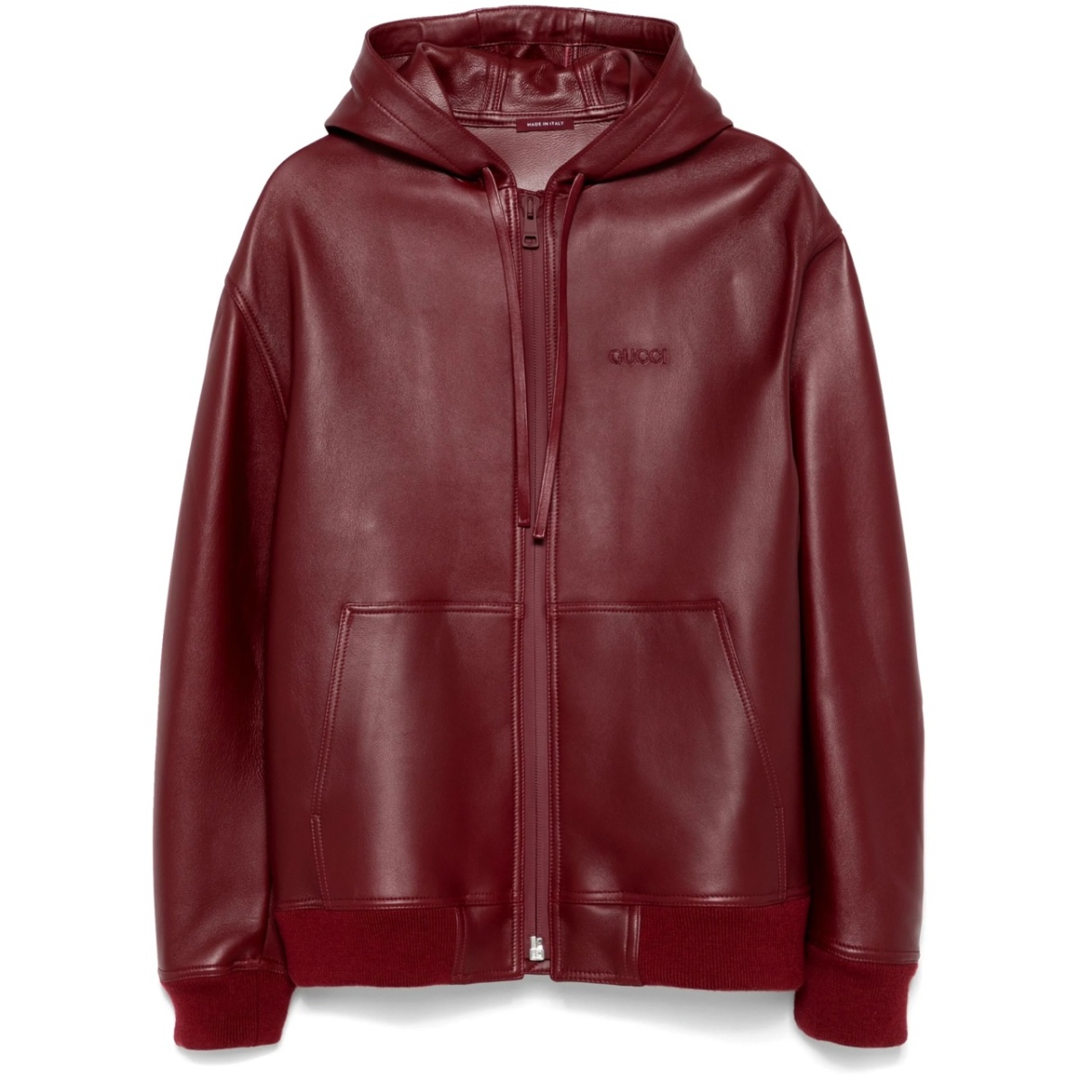 logo-embroidered jacket