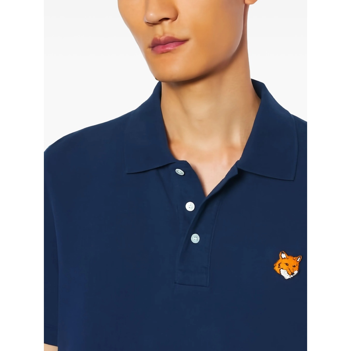logo-embroidered polo shirt - Img 2