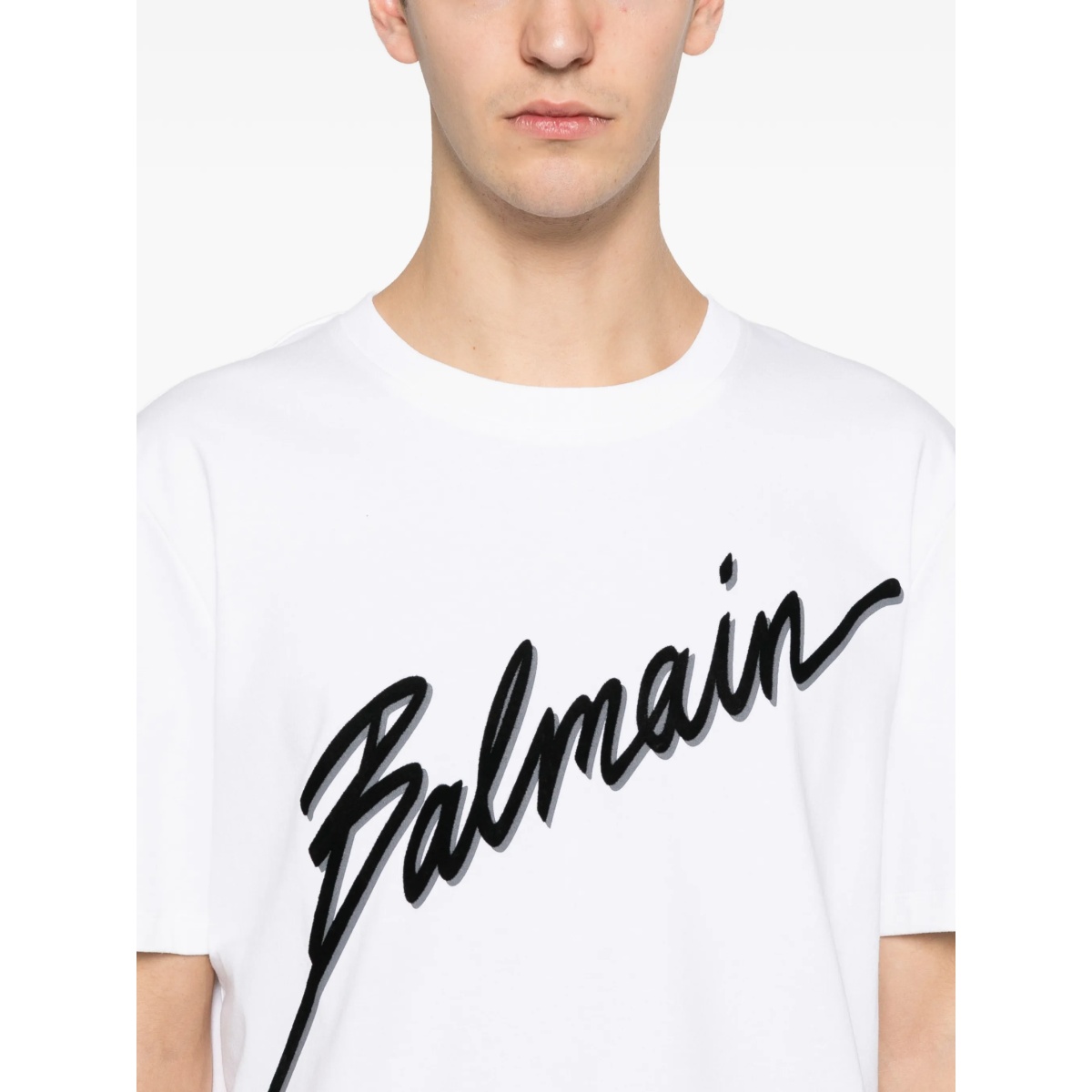 logo-embroidered T-shirt - Img 5