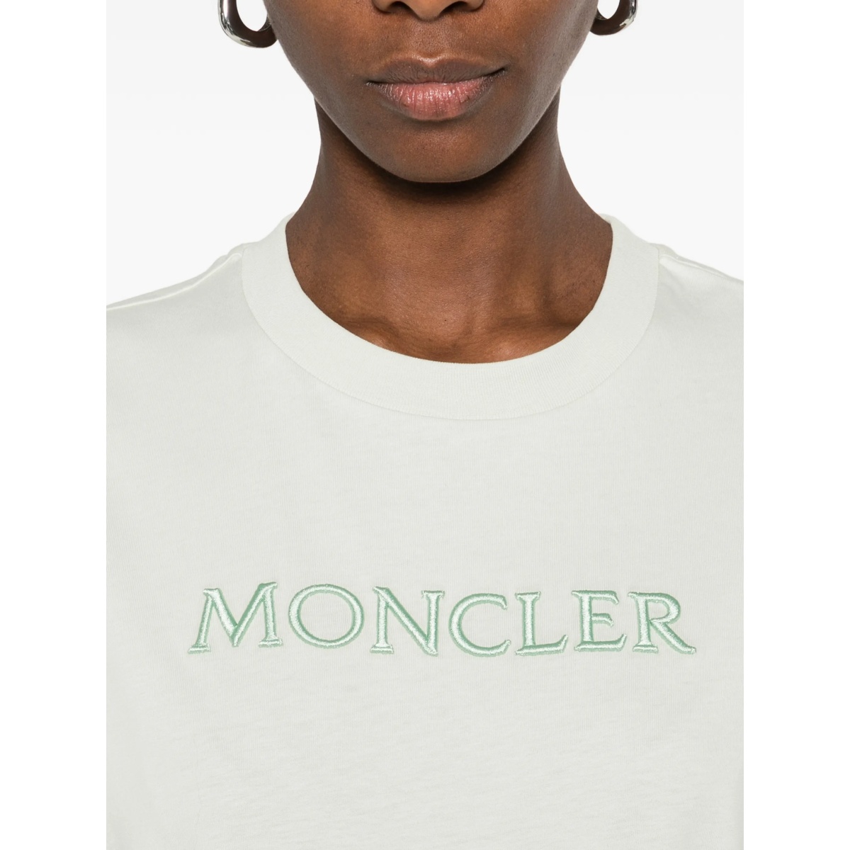 logo-embroidered T-shirt - Img 5