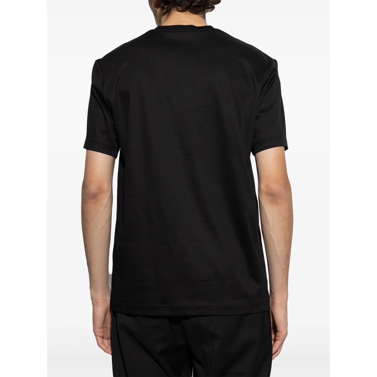 logo-embroidered T-shirt - Img 3