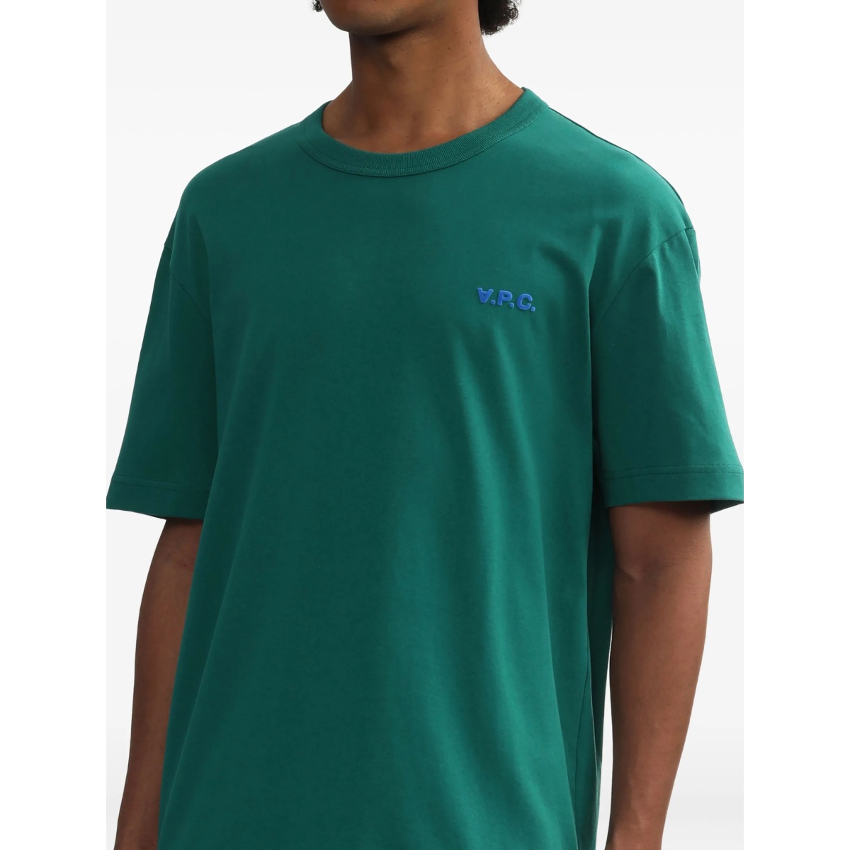 logo-embroidered T-shirt - Img 8
