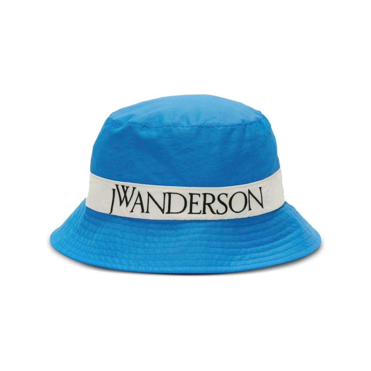 logo-embroidered tonal-stitching bucket hat