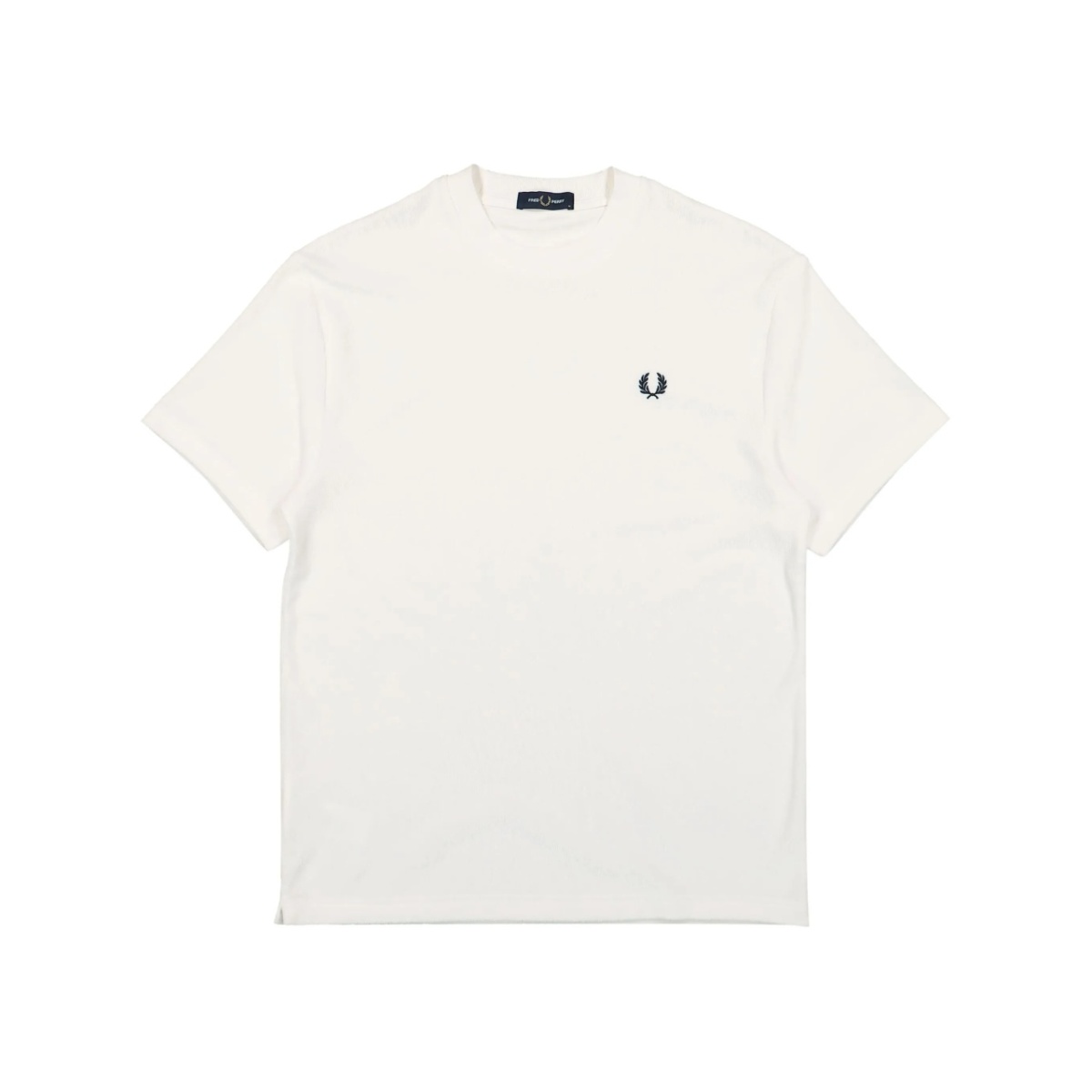 logo-embroidered towelling T-Shirt
