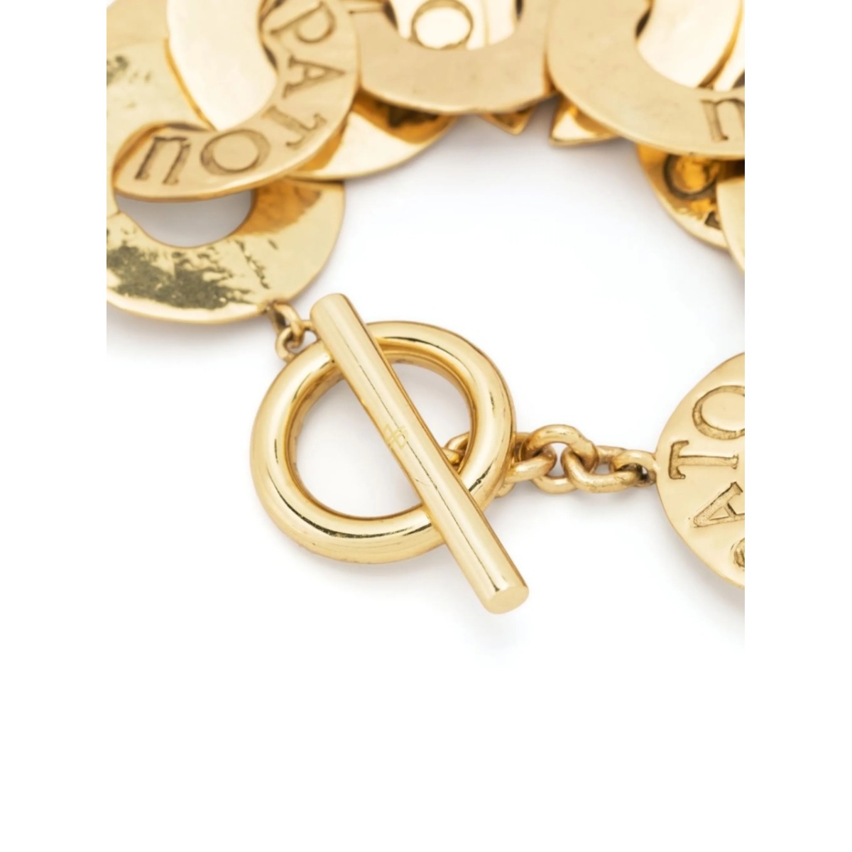 logo-engraved coin bracelet - Img 3