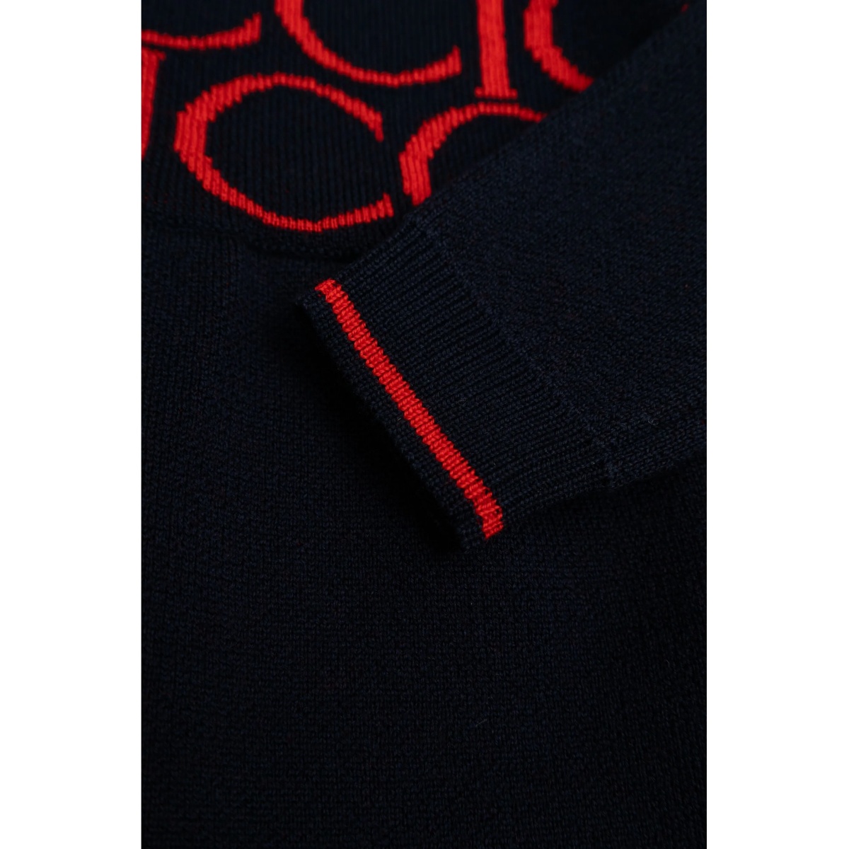 logo-jacquard dress - Img 4