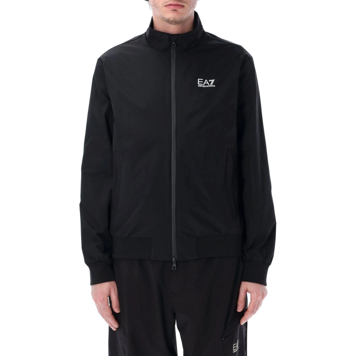 logo lightweight jacket