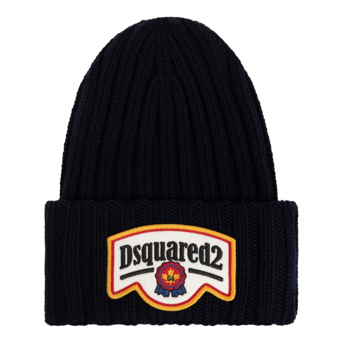 logo-patch beanie